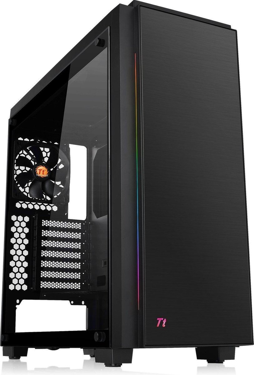Thermaltake Versa C23 Tg Rgb - Black behuizing - afbeelding 2
