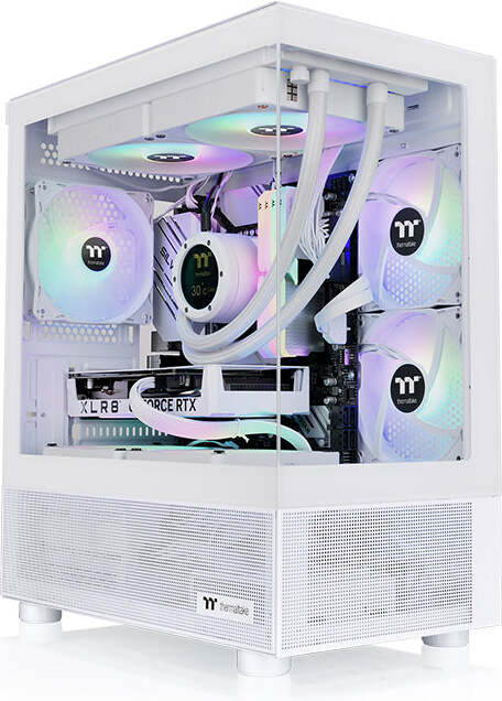 Thermaltake view 170 tg mini tower behuizi 147 2 orig - Thermaltake View 170 TG ARGB Snow Micro Tower Behuizing (White)