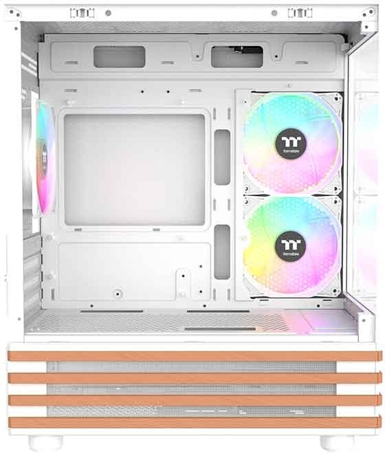 Thermaltake view 170 ws mini tower behuizi 403085 3 orig - Thermaltake View 170 WS ARGB Snow Behuizing