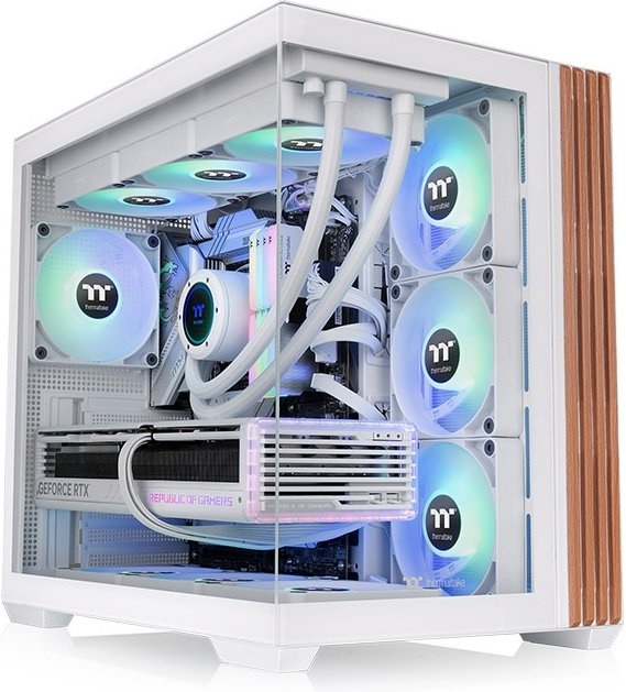 Thermaltake Thermaltake View 380 WS ARGB Snow midi tower behuizing