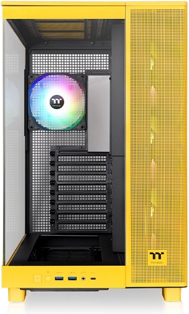 Thermaltake view 380 xl tg bumblebee midi 2 orig - Thermaltake View 380 XL TG ARGB Bumblebee Mid Tower Chassis Behuizing