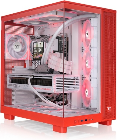 Thermaltake view 380 xl tg midi orange 2 orig - Thermaltake View 380 XL TG Behuizing (Orange)
