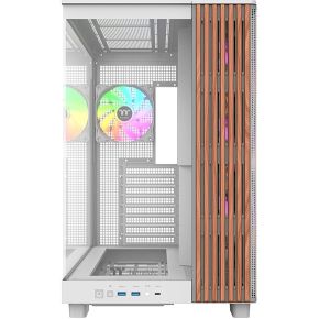 Thermaltake View 380 Xl Ws Argb Snow Midi Tower Wit behuizing - afbeelding 2