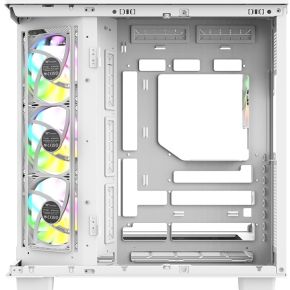 Thermaltake View 380 Xl Ws Argb Snow Midi Tower Wit behuizing - afbeelding 4