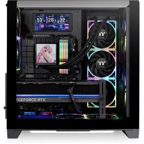 Thermaltake View 390 Air Midi Tower Zwart behuizing - afbeelding 2