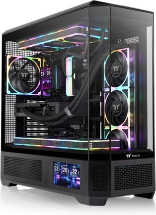 Thermaltake view 600 tg big towerbig behui - Thermaltake View 600 Behuizing (Black)