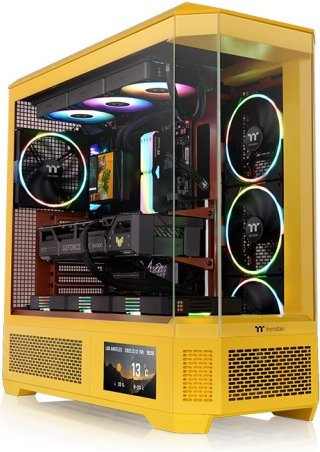 Thermaltake view 600 tg butter caramel big - Thermaltake View 600 Butter Caramel Behuizing