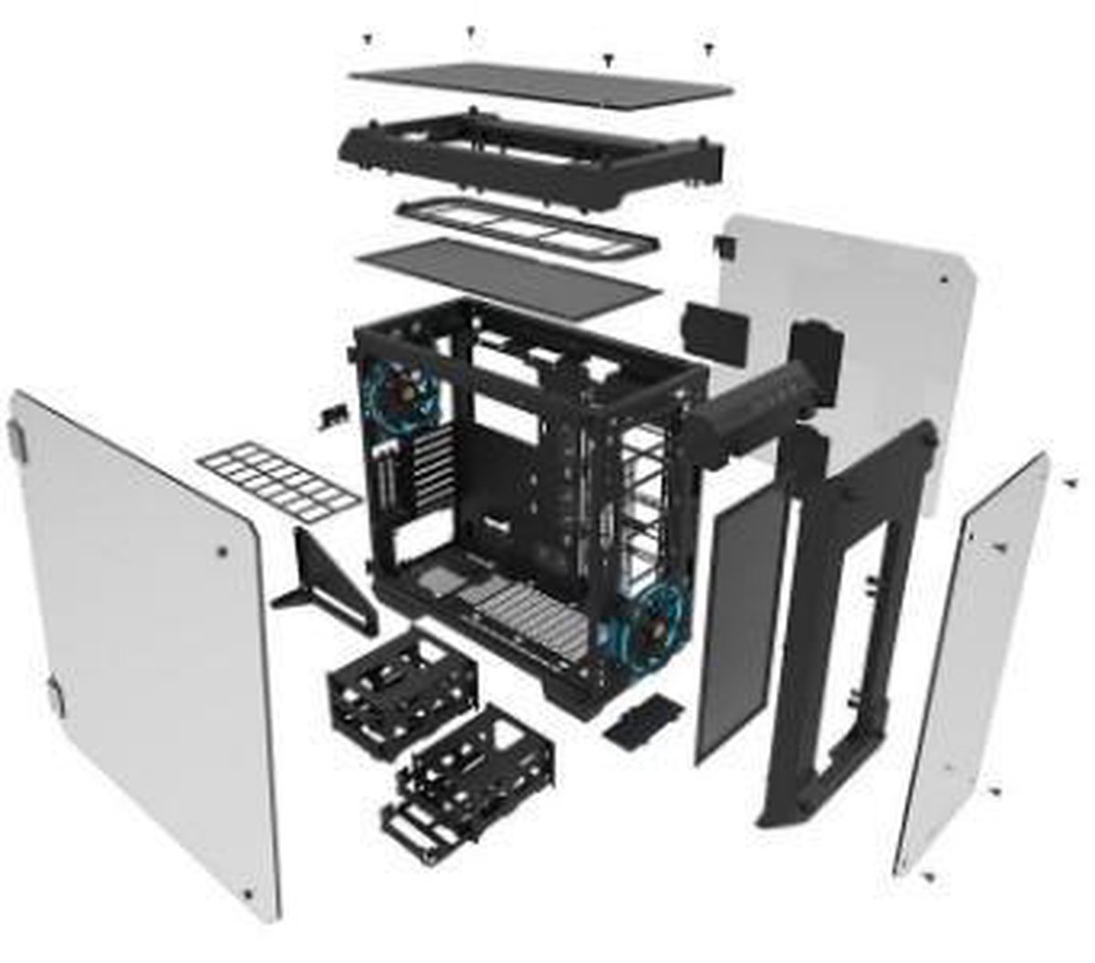 View 71 TG Full-Tower Case - afbeelding 9