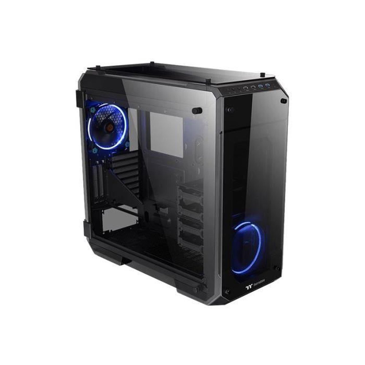 Thermaltake Thermaltake View 71 Tg (Tempered Glass) Pc Case - Black