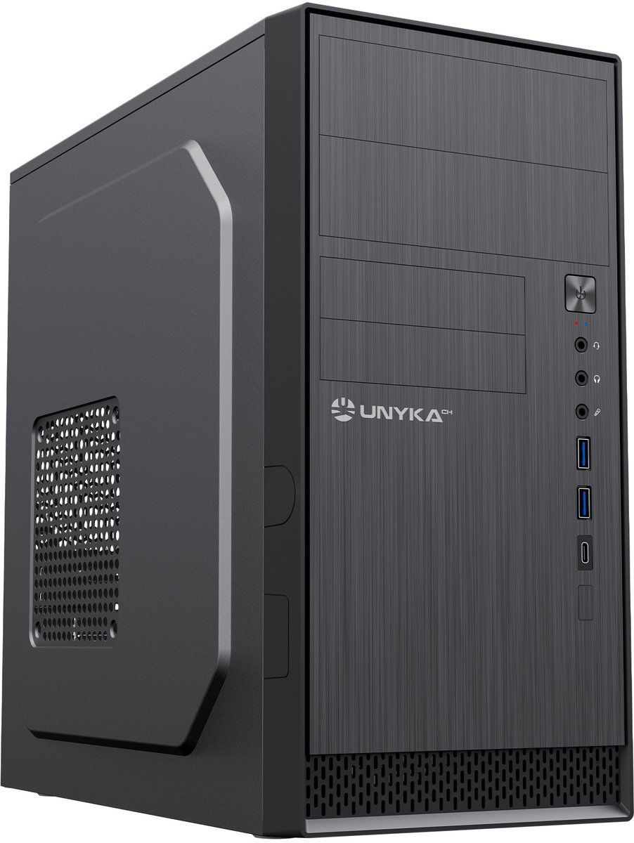 Aero C12 V2 Micro Tower Behuizing (Black) - afbeelding 4