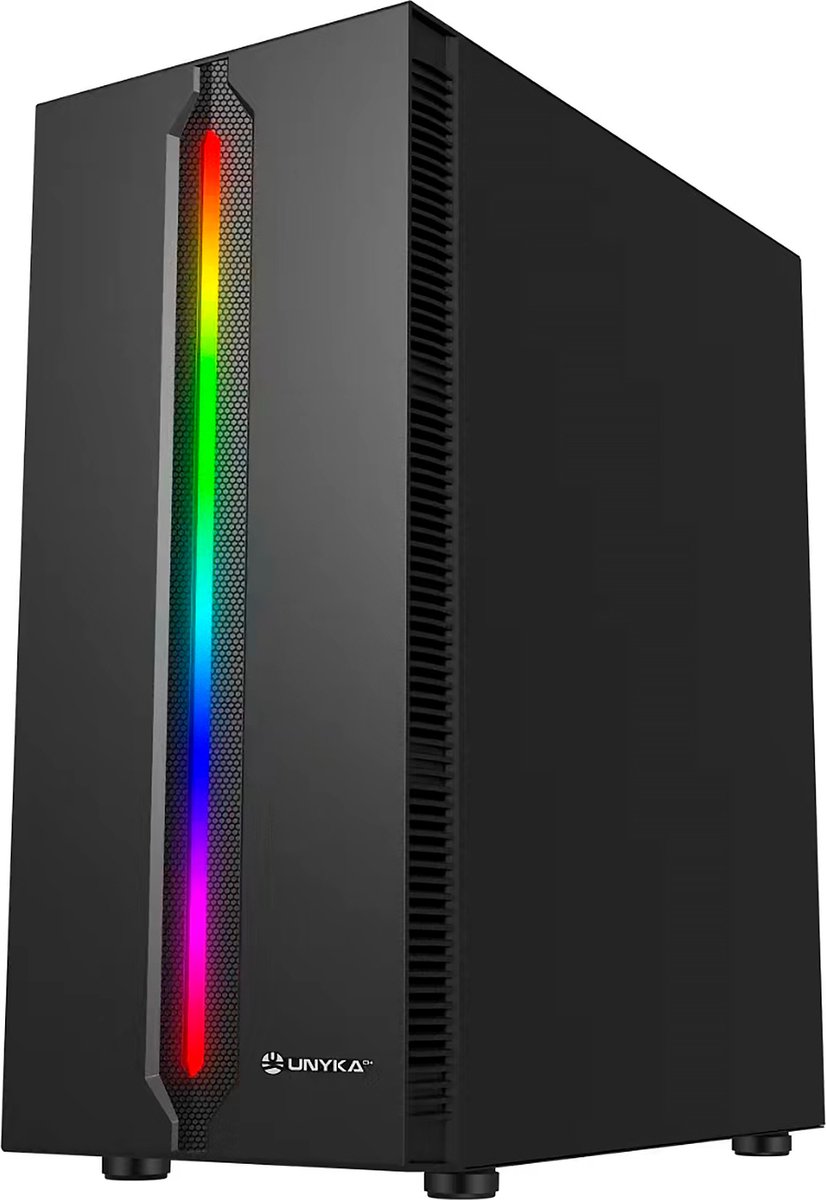 Unykach Armor Lumina Desktop Zwart behuizing - afbeelding 3