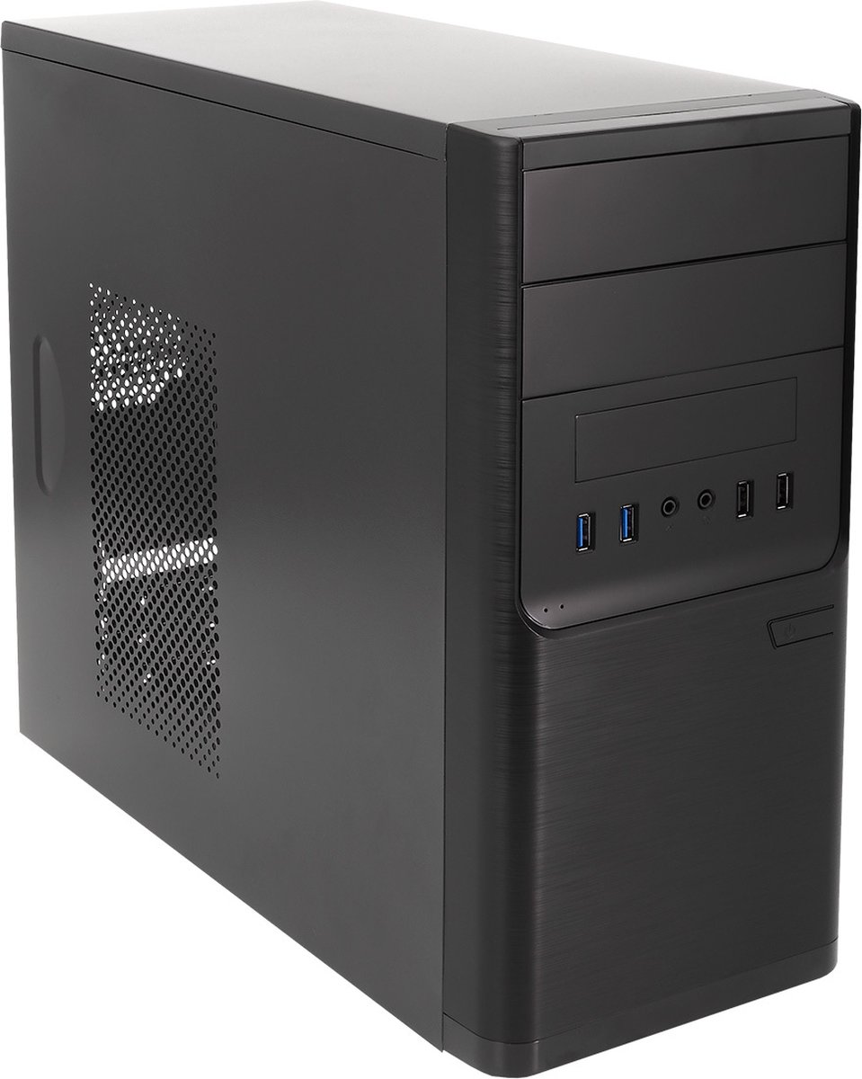 Unykach Dark Shadow Tower Zwart 500 W behuizing - afbeelding 9