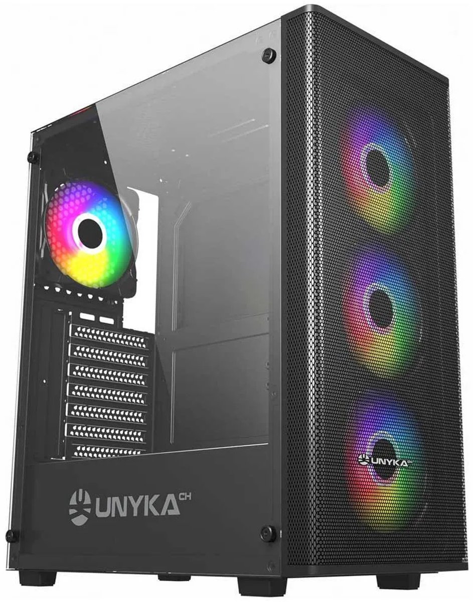 Gaming Mir 100 ARGB Tempered Glass Black - afbeelding 9