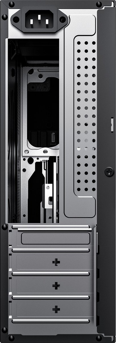 Unykach Uk2011 Desktop Zwart 450 W behuizing - afbeelding 6