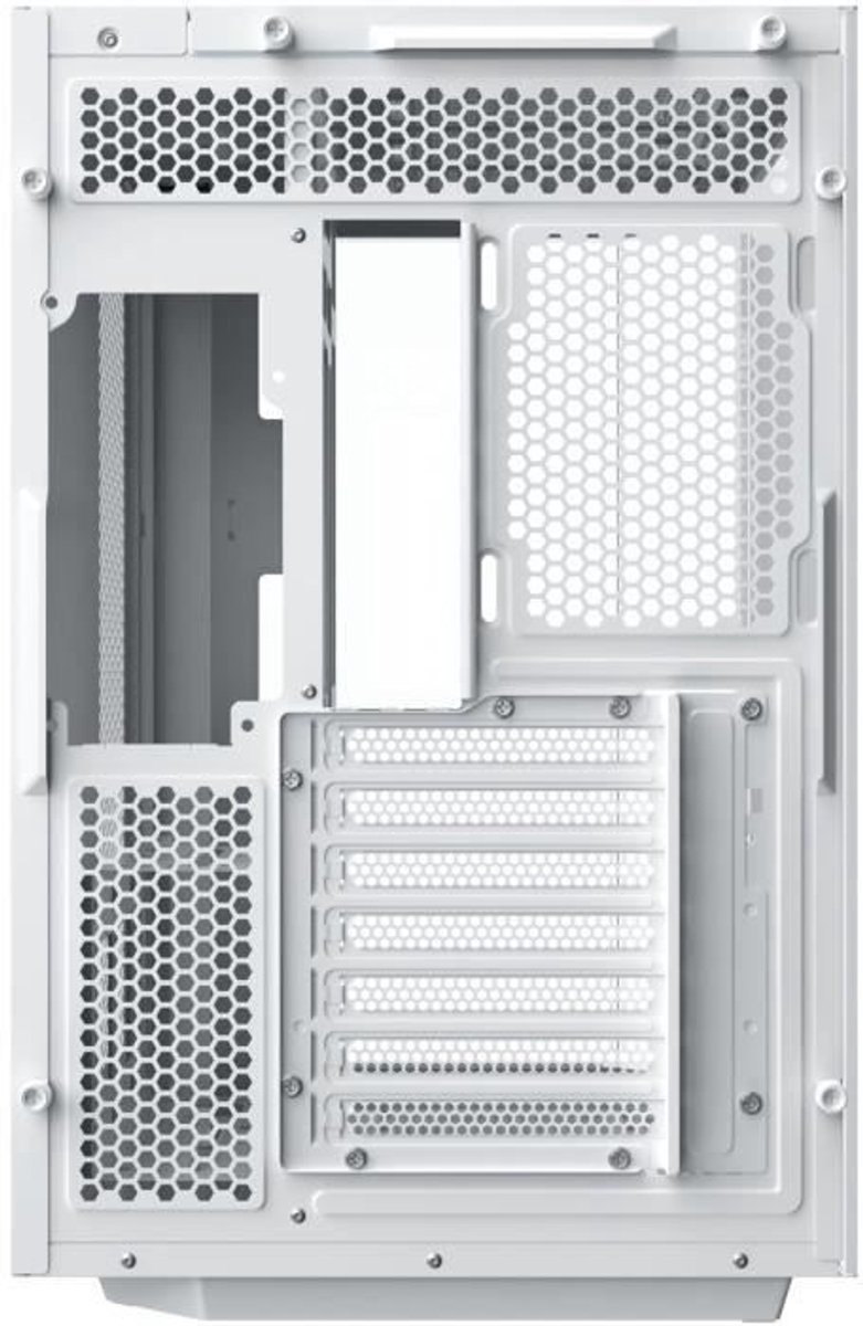 Xigmatek Cubi Ii Arctic Case Zonder Voeding - Cube - E-Atx-Formaat - Wit - afbeelding 4