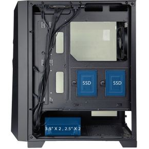 Xilence Performance C Xg131 | X712.Rgb Midi Tower Zwart behuizing - afbeelding 3