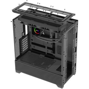 Xilent Flux X916.ARGB Behuizing (Black) - afbeelding 8