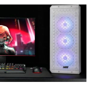 XPG DEFENDER Mid-Tower Chassis (White) Behuizing - afbeelding 3