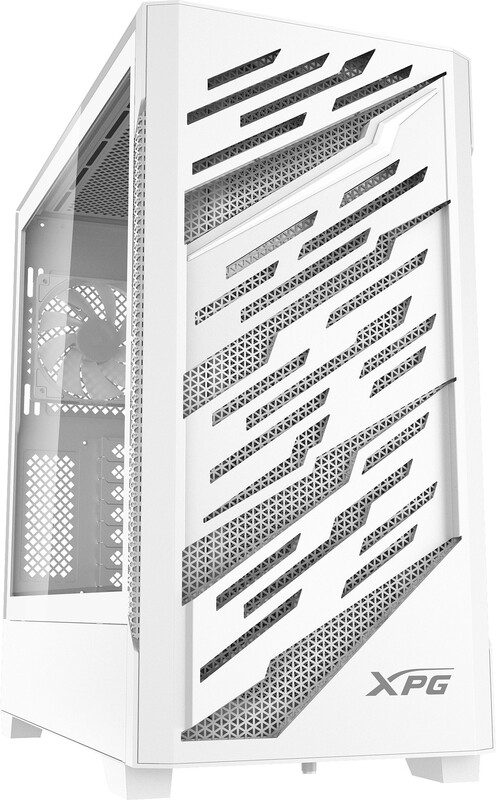 Xpg starker air btf white midi tow 2 orig - XPG STARKER AIR BTF Midi Tower Behuizing (White)