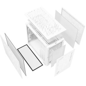 Valor Air Nano Midi Tower Behuizing (White) - afbeelding 6
