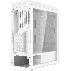 Valor Air Plus, White, Atx Mid Tower, 3.5 Inch X2, I/O: Usb-A X2, Hd Audiox1, Resetx1, Powerx1, Argb Fan: (Frontx3, Rearx1) - afbeelding 6