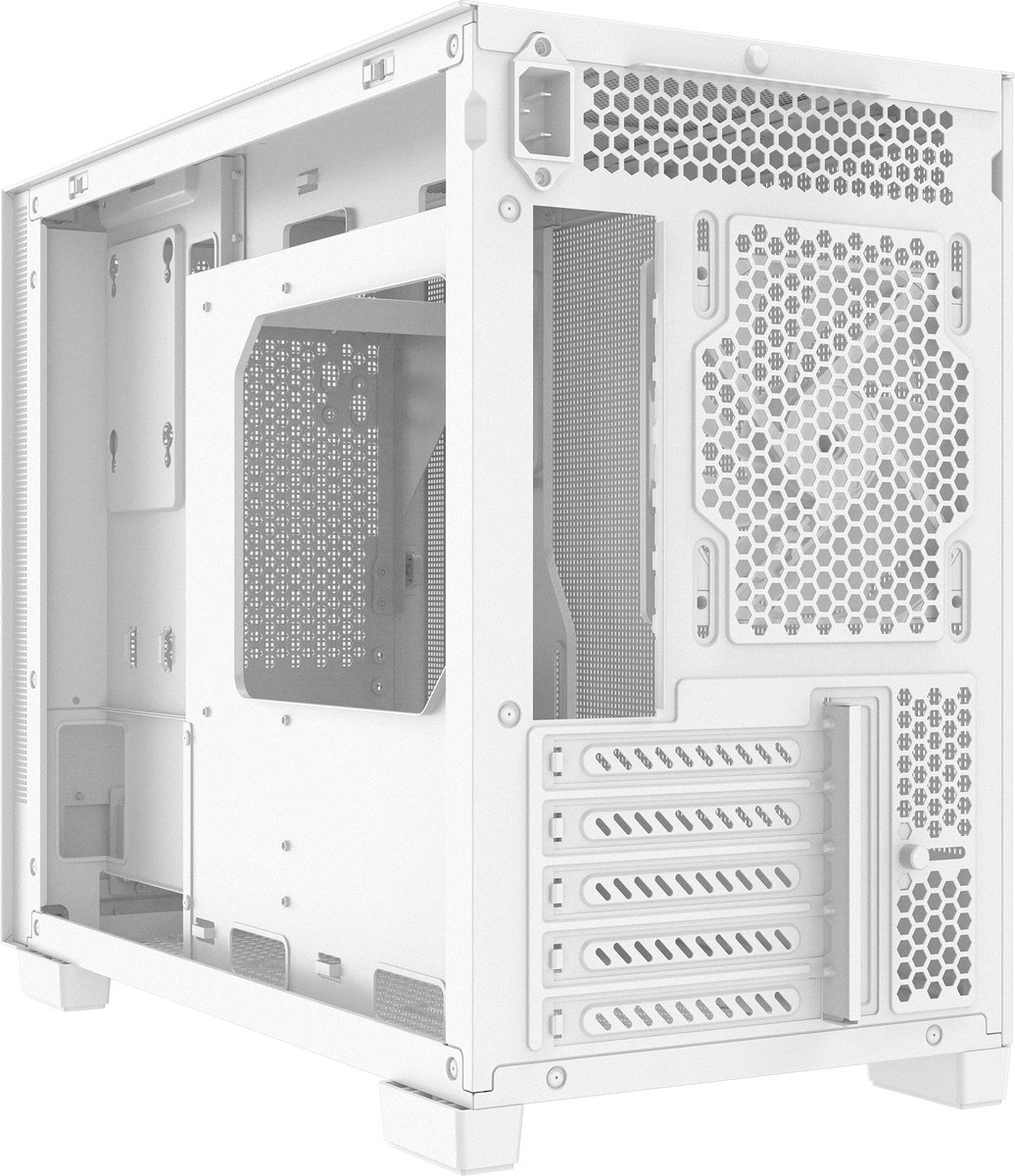 VALOR MESH NANO Mid-Tower Chassis - White - afbeelding 2