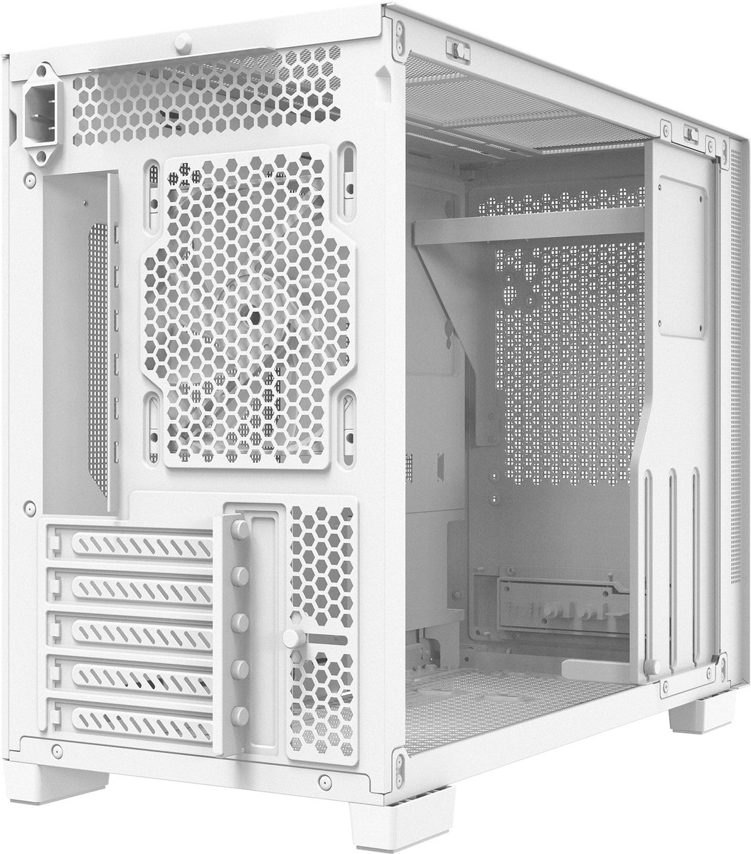 VALOR MESH NANO Mid-Tower Chassis - White - afbeelding 6