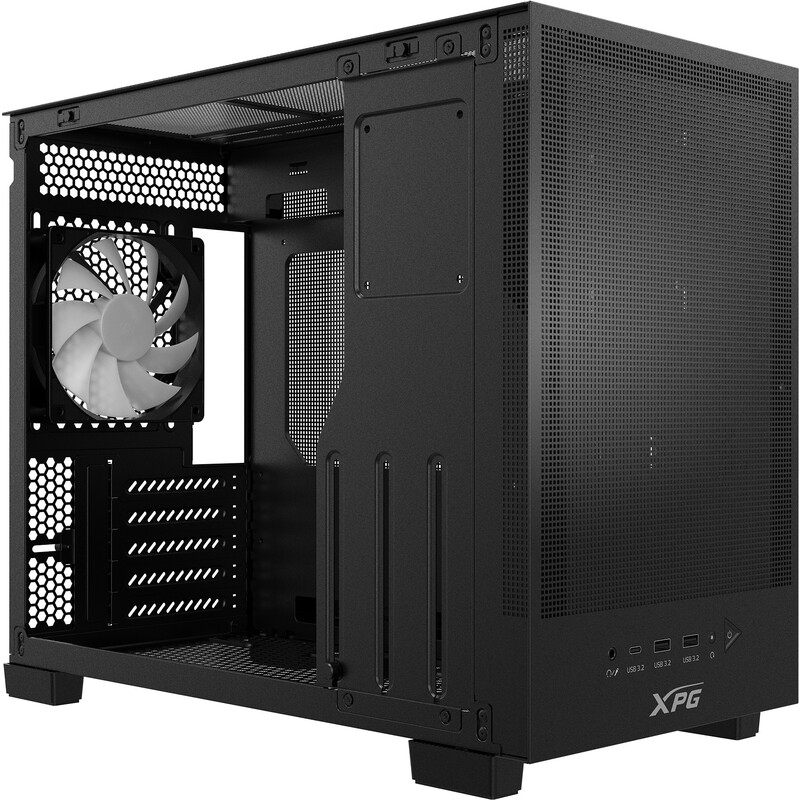 Xpg valor mesh nano mid tower chas 4 orig - XPG VALOR MESH NANO Behuizing