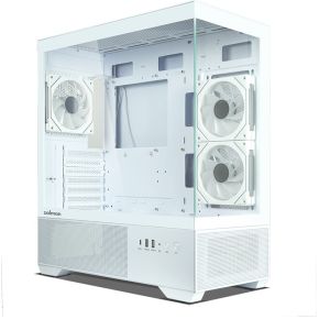 CHRONIX WHITE ATX Mid Tower PC Case - afbeelding 3