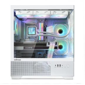 CHRONIX WHITE ATX Mid Tower PC Case - afbeelding 6