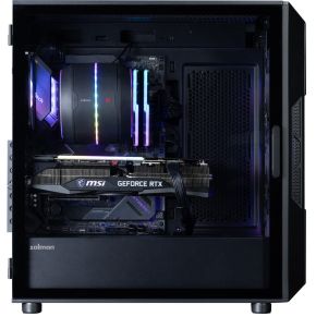 i3 NEO V2 Black Mid Tower ARGB Computer Case - afbeelding 6