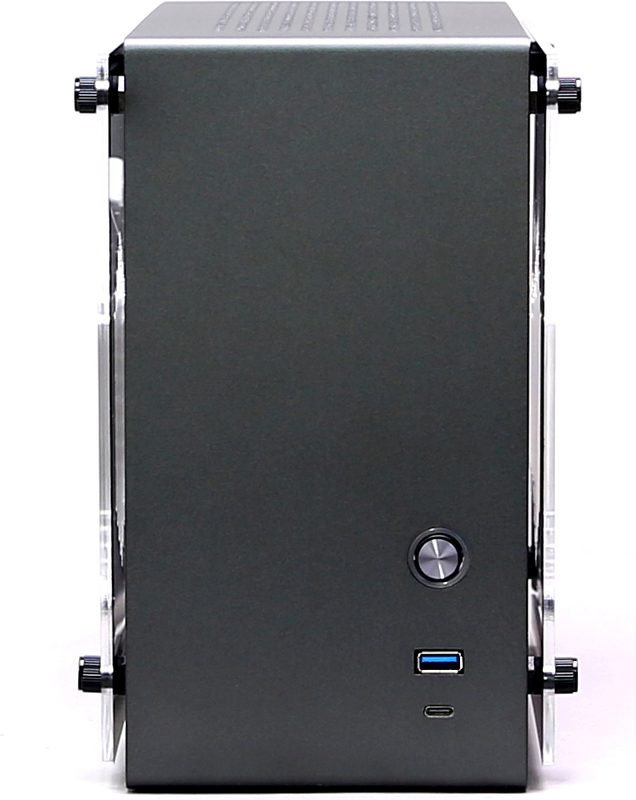 Zalman m2 mini grijs 2 orig - Zalman M2 Mini-Gray Behuizing