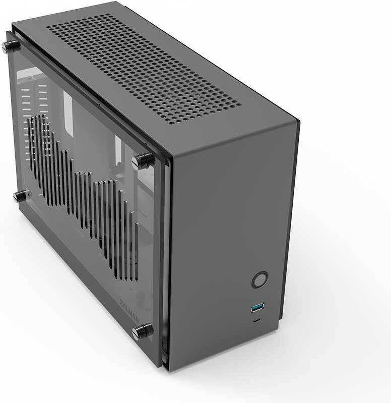 Zalman m2 mini grijs - Zalman M2 Mini-Gray Behuizing