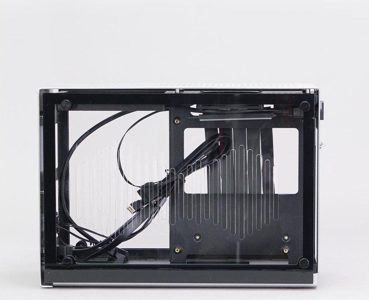 M2 Mini ITX Tower Case Silver - afbeelding 8