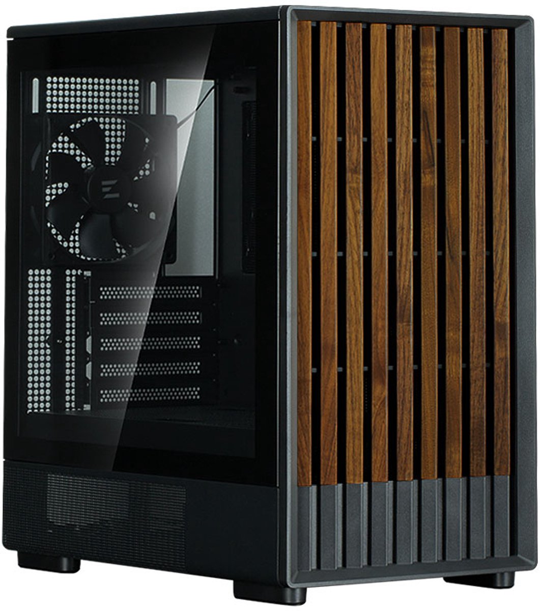 Zalman P10 Namu Black Mini Tower Zwart behuizing - afbeelding 4