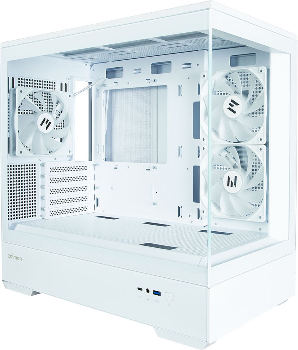 Zalman P30 White Computerbehuizing Mini Tower Wit Micro Atx Behuizing - afbeelding 7