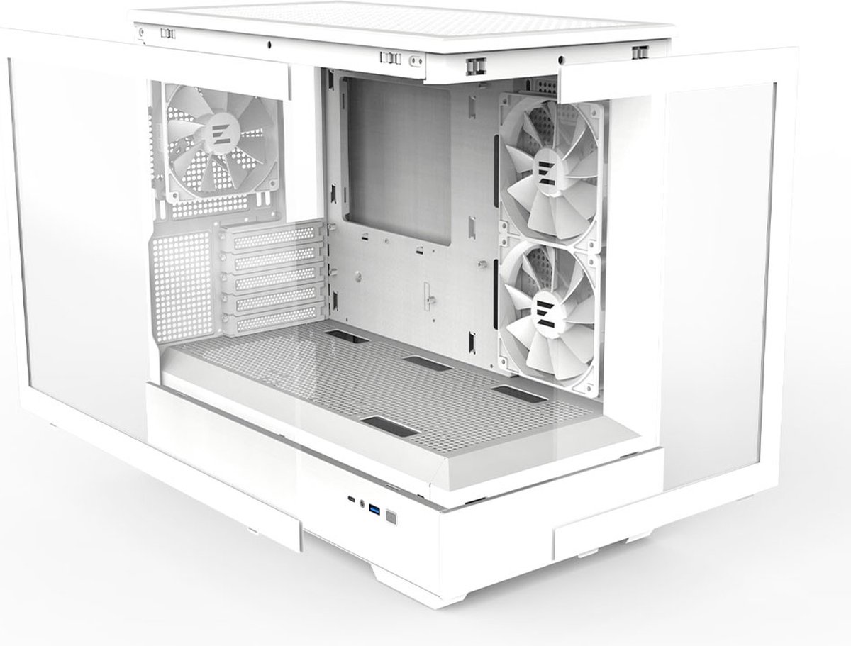 Zalman P30 White Computerbehuizing Mini Tower Wit Micro Atx Behuizing - afbeelding 8