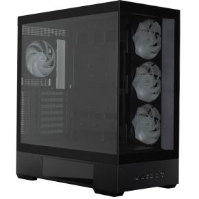 Zalman P40 Ds Black Midi Tower Zwart behuizing - afbeelding 3