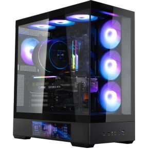 Zalman P40 Ds Black Midi Tower Zwart behuizing - afbeelding 4