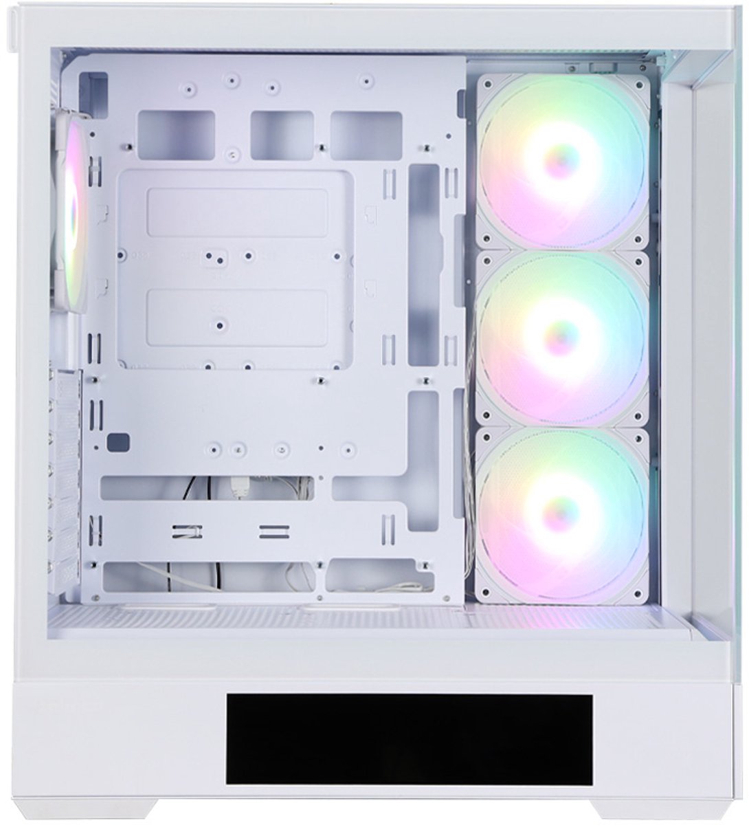Zalman P40 Ds White Midi Tower Wit behuizing - afbeelding 3