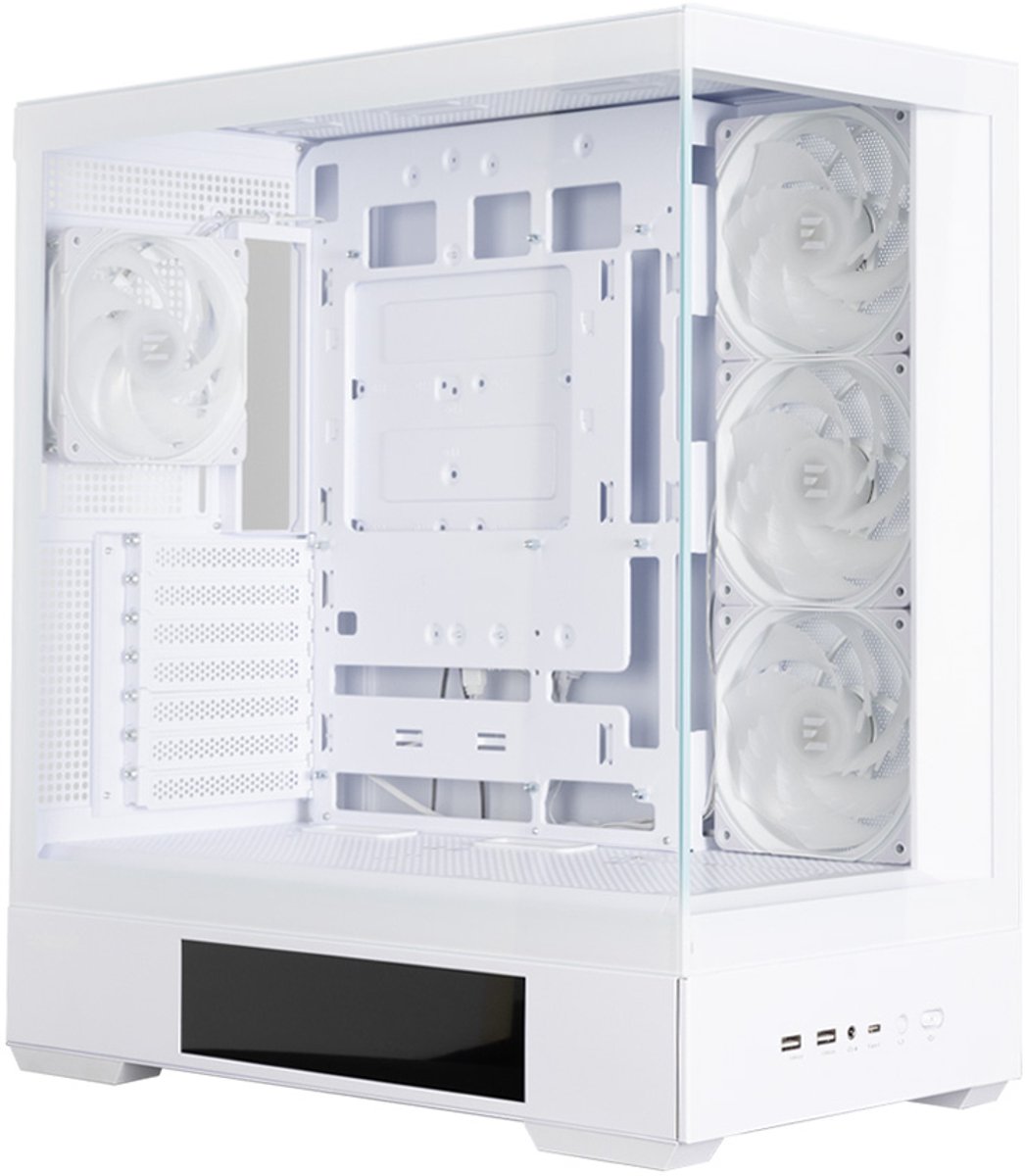 Zalman P40 Ds White Midi Tower Wit behuizing - afbeelding 6