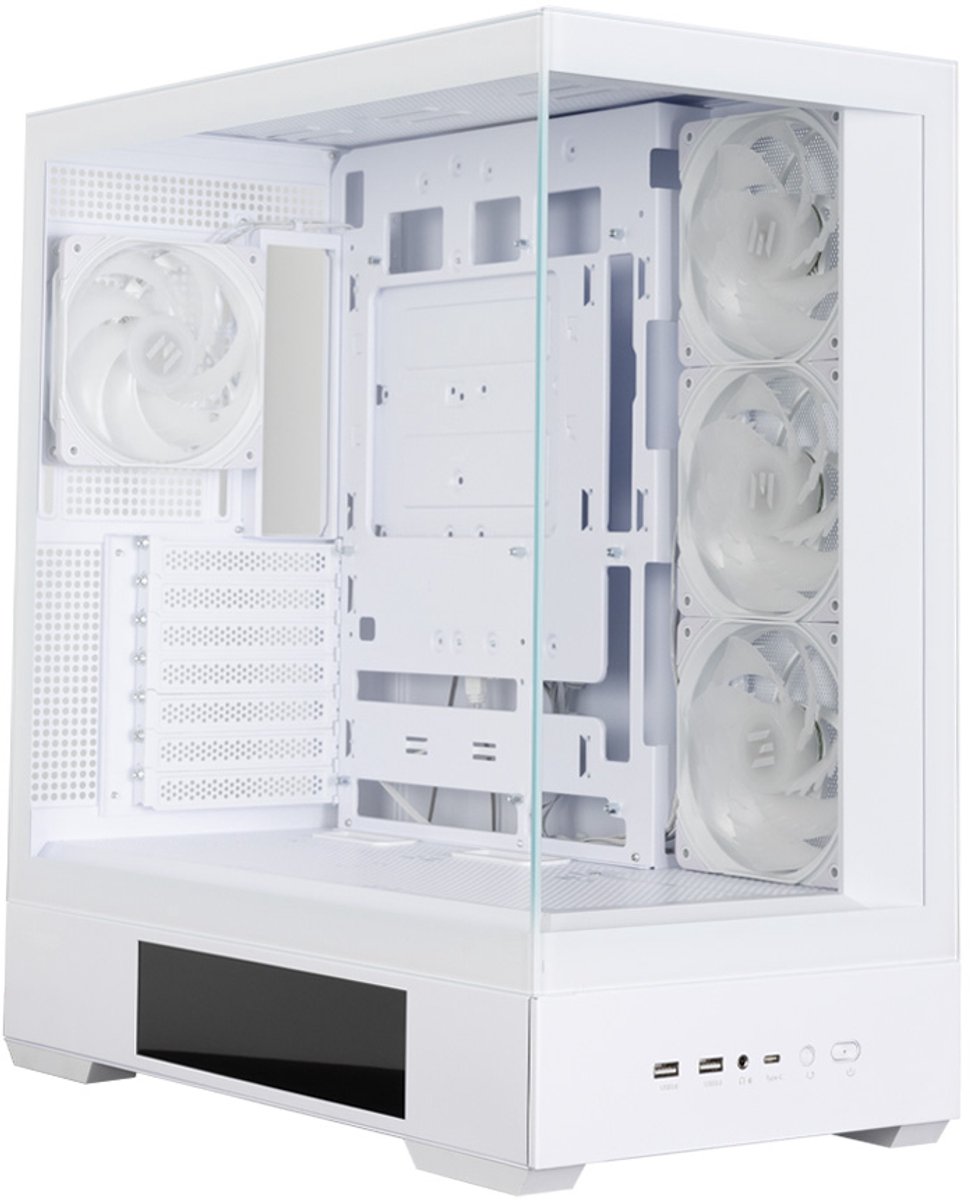 Zalman P40 Ds White Midi Tower Wit behuizing - afbeelding 7