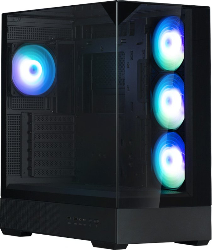 ZALMAN Zalman P40 Prism Plus – Mid-Tower Pc-Behuizing – Zwart