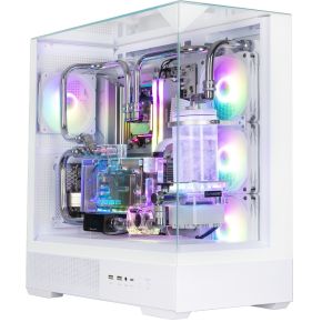 P40 Prism Plus White Midi Tower (White) - afbeelding 3