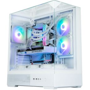 Zalman P40 Prism White Midi Tower Wit behuizing - afbeelding 3