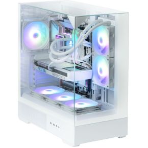 Zalman P40 Prism White Midi Tower Wit behuizing - afbeelding 5