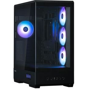 Pc-Behuizing - Zalman - P50 Ds - Mid-Tower - Atx - Zwart - Gehard Glas - Usb-C En A-Rgb