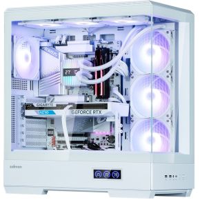 Zalman P50 Ds White Midi Tower Wit behuizing - afbeelding 2