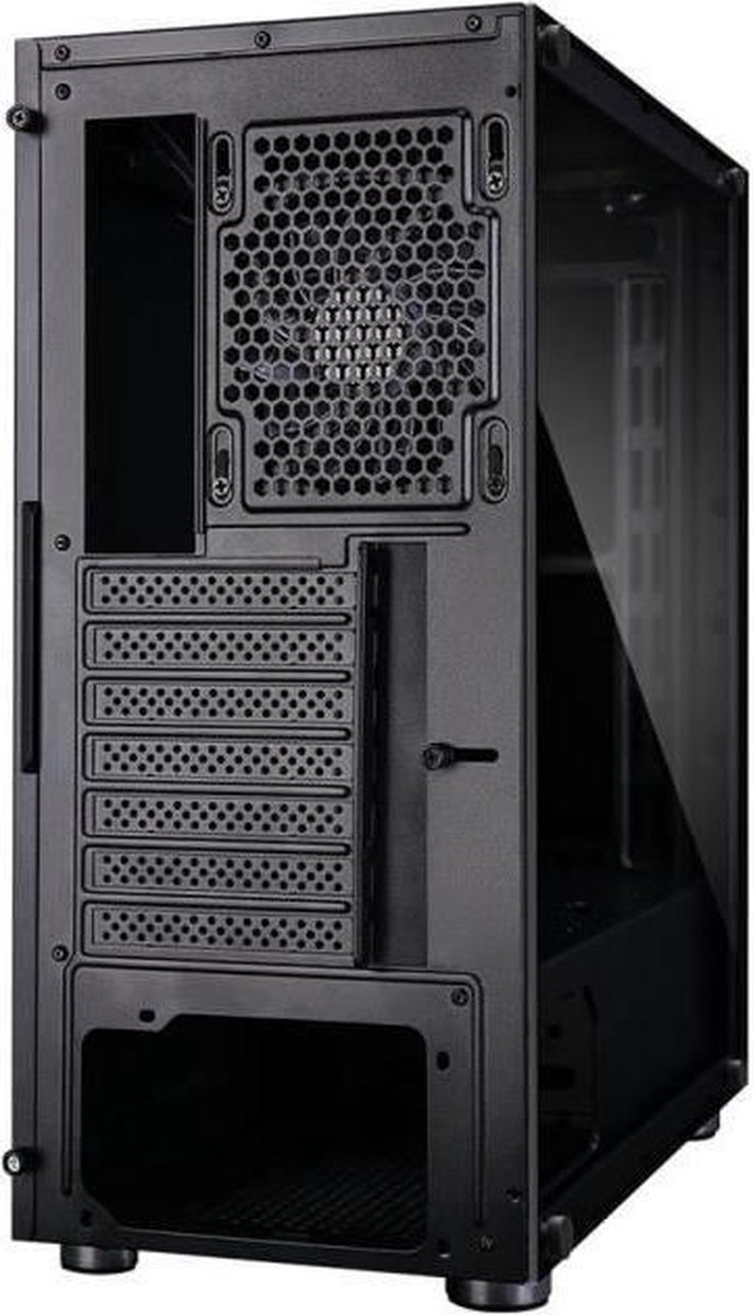 Zalman R2 Black Midi-Tower Gaming-Behuizing, Behuizing Zwart - afbeelding 3