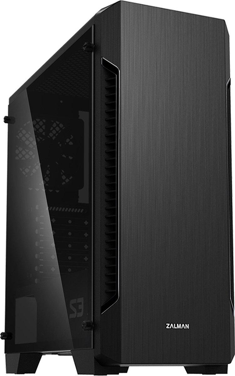Zalman Zalman S3 Tg Computerbehuizing Midi Tower Zwart